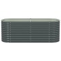 Arriate de acero galvanizado gris 240x80x81 cm en Macetas y jardineras | Comprar online en Foru.es