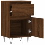 Aparadores 2 uds madera de ingeniería marrón roble 40x35x70 cm de vidaXL, Aparadores - Ref: Foro24-831163, Precio: 65,98 €, D...