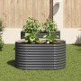 Arriate de acero galvanizado gris 160x80x81 cm en Macetas y jardineras | Comprar online en Foru.es