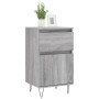 Aparadores 2 uds madera de ingeniería gris Sonoma 40x35x70 cm de vidaXL, Aparadores - Ref: Foro24-831161, Precio: 65,93 €, De...