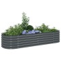 Arriate de acero galvanizado gris 240x80x44 cm en Macetas y jardineras | Comprar online en Foru.es