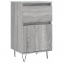 Aparadores 2 uds madera de ingeniería gris Sonoma 40x35x70 cm de vidaXL, Aparadores - Ref: Foro24-831161, Precio: 65,93 €, De...