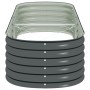 Arriate de acero galvanizado gris 240x80x44 cm en Macetas y jardineras | Comprar online en Foru.es