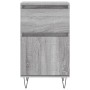 Aparadores 2 uds madera de ingeniería gris Sonoma 40x35x70 cm de vidaXL, Aparadores - Ref: Foro24-831161, Precio: 65,93 €, De...