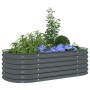 Arriate de acero galvanizado gris 160x80x44 cm en Macetas y jardineras | Comprar online en Foru.es
