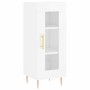 Aparador de madera contrachapada blanco brillante 34,5x34x90 cm de vidaXL, Aparadores - Ref: Foro24-828782, Precio: 62,07 €, ...