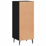 Aparador de madera contrachapada negro 34,5x34x90 cm de vidaXL, Aparadores - Ref: Foro24-828813, Precio: 63,08 €, Descuento: %