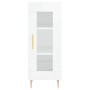 Aparador de madera contrachapada blanco brillante 34,5x34x90 cm de vidaXL, Aparadores - Ref: Foro24-828782, Precio: 62,07 €, ...