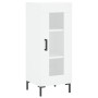 Aparador madera de ingeniería blanco 34,5x34x90 cm de vidaXL, Aparadores - Ref: Foro24-828796, Precio: 62,58 €, Descuento: %