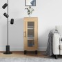 Aparador madera contrachapada color roble Sonoma 34,5x34x90 cm de vidaXL, Aparadores - Ref: Foro24-828823, Precio: 63,51 €, D...