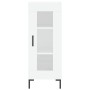 Aparador madera de ingeniería blanco 34,5x34x90 cm de vidaXL, Aparadores - Ref: Foro24-828796, Precio: 62,58 €, Descuento: %