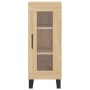 Aparador madera contrachapada color roble Sonoma 34,5x34x90 cm de vidaXL, Aparadores - Ref: Foro24-828823, Precio: 63,51 €, D...