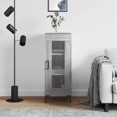 Aparador madera de ingeniería gris Sonoma 34,5x34x90 cm de vidaXL, Aparadores - Ref: Foro24-828802, Precio: 62,51 €, Descuent...