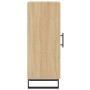 Aparador madera contrachapada color roble Sonoma 34,5x34x90 cm de vidaXL, Aparadores - Ref: Foro24-828823, Precio: 63,51 €, D...