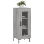 Aparador madera de ingeniería gris Sonoma 34,5x34x90 cm de vidaXL, Aparadores - Ref: Foro24-828802, Precio: 62,51 €, Descuent...