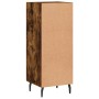 Aparador madera de ingeniería roble ahumado 34,5x34x90 cm de vidaXL, Aparadores - Ref: Foro24-828817, Precio: 61,01 €, Descue...