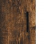 Aparador madera de ingeniería roble ahumado 34,5x34x90 cm de vidaXL, Aparadores - Ref: Foro24-828817, Precio: 61,01 €, Descue...