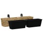 Conjunto de jardineras 2 unidades jacinto de agua en Macetas y jardineras | Comprar online en Foru.es