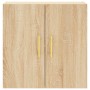 Armario de pared madera de ingeniería roble Sonoma 60x31x60 cm de vidaXL, Taquillas y armarios de almacenamiento - Ref: Foro2...
