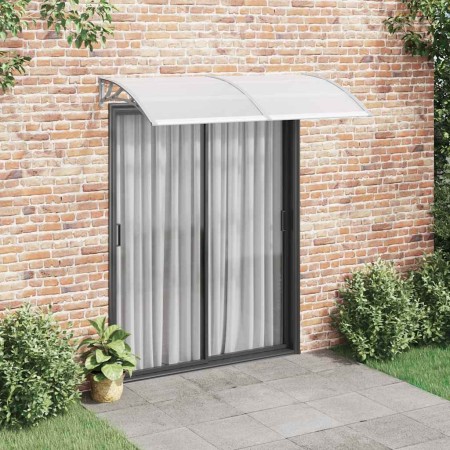 Marquesina para puerta PC gris 200x100 cm en Toldos | Comprar online en Foru.es