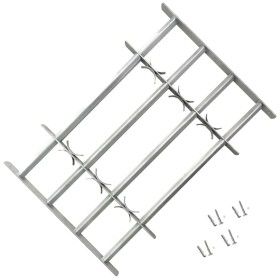 Reja de seguridad ajustable ventana con 4 barras 1000-1500 mm de vidaXL, Ventanas - Ref: Foro24-141387, Precio: 71,03 €, Desc...