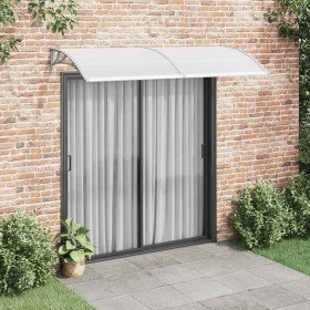 Marquesina para puerta PC gris 240x100 cm en Toldos | Comprar online en Foru.es