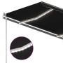 Toldo manual retráctil con LED antracita 350x250 cm en Toldos | Comprar online en Foru.es