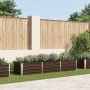 Arriate de acero galvanizado marrón 240x80x45 cm en Macetas y jardineras | Comprar online en Foru.es