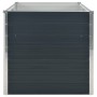 Jardinera elevada acero galvanizado gris antracita 160x80x77cm en Macetas y jardineras | Comprar online en Foru.es