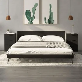 Mesitas de noche 2 unidades negro 40x36x65 cm de vidaXL, Mesitas de noche - Ref: Foro24-811271, Precio: 93,58 €, Descuento: %