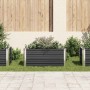 Arriate de acero galvanizado gris antracita 100x40x45 cm en Macetas y jardineras | Comprar online en Foru.es