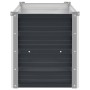Arriate de acero galvanizado gris antracita 100x40x45 cm en Macetas y jardineras | Comprar online en Foru.es