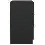 Mesita de noche negro 40x36x65 cm de vidaXL, Mesitas de noche - Ref: Foro24-811270, Precio: 67,45 €, Descuento: %