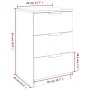 Mesita de noche negro 40x36x65 cm de vidaXL, Mesitas de noche - Ref: Foro24-811270, Precio: 66,28 €, Descuento: %