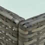 Set de muebles de jardín 4 pzas y cojines ratán sintético gris en Conjuntos de jardín | Comprar online en Foru.es