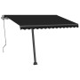 Toldo de pie automático gris antracita 350x250 cm en Toldos | Comprar online en Foru.es