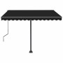 Toldo de pie automático gris antracita 350x250 cm en Toldos | Comprar online en Foru.es