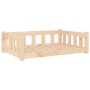 Cama para perros madera maciza de pino 95,5x65,5x28 cm de vidaXL, Camas para perros - Ref: Foro24-833255, Precio: 63,19 €, De...