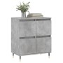 Aparador de madera contrachapada gris hormigón 60x35x70 cm de vidaXL, Aparadores - Ref: Foro24-831208, Precio: 67,97 €, Descu...