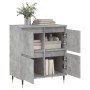 Aparador de madera contrachapada gris hormigón 60x35x70 cm de vidaXL, Aparadores - Ref: Foro24-831208, Precio: 67,97 €, Descu...