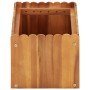 Arriate de madera maciza de acacia 50x30x25 cm en Macetas y jardineras | Comprar online en Foru.es