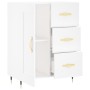 Aparador de madera de ingeniería blanco 69,5x34x90 cm de vidaXL, Aparadores - Ref: Foro24-830236, Precio: 116,86 €, Descuento: %