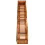 Arriate elevado de madera maciza de acacia 150x30x25 cm en Macetas y jardineras | Comprar online en Foru.es