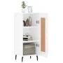 Bright white plywood sideboard 34.5x34x90 cm by vidaXL, Sideboards - Ref: Foro24-830462, Price: 66,83 €, Discount: %