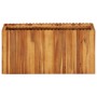 Arriate de madera maciza de acacia 100x30x50 cm en Macetas y jardineras | Comprar online en Foru.es