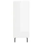 Bright white plywood sideboard 34.5x34x90 cm by vidaXL, Sideboards - Ref: Foro24-830462, Price: 66,83 €, Discount: %