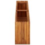Arriate de madera maciza de acacia 150x30x50 cm en Macetas y jardineras | Comprar online en Foru.es