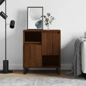 Oak brown plywood sideboard 60x35x70 cm by vidaXL, Sideboards - Ref: Foro24-831203, Price: 67,60 €, Discount: %