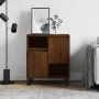 Aparador madera contrachapada marrón roble 60x35x70 cm de vidaXL, Aparadores - Ref: Foro24-831203, Precio: 67,60 €, Descuento: %