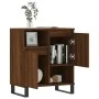 Aparador madera contrachapada marrón roble 60x35x70 cm de vidaXL, Aparadores - Ref: Foro24-831203, Precio: 67,60 €, Descuento: %